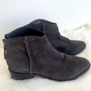 Dolce Vita Tucker Ankle Boot in Anthracite Suede Grey Size 7